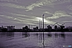 Portrait of the industrial area 3
