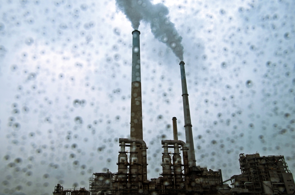 Rainy industrial area 3