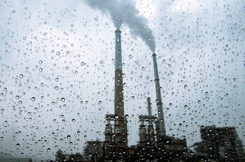 Rainy industrial area 1