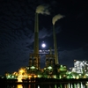 The super moon on top of the factory 2
