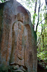 長岳寺　弥勒大石棺仏（奈良）