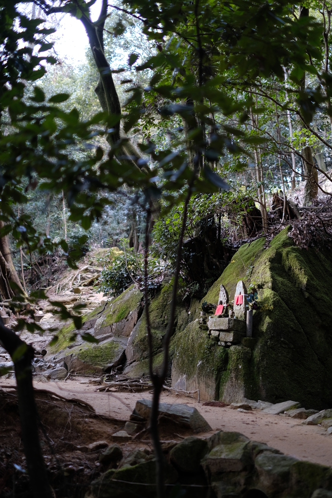 中山寺奥の院への参道１（兵庫県宝塚市）