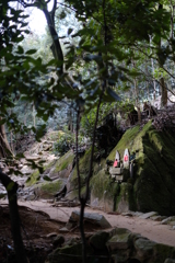 中山寺奥の院への参道１（兵庫県宝塚市）