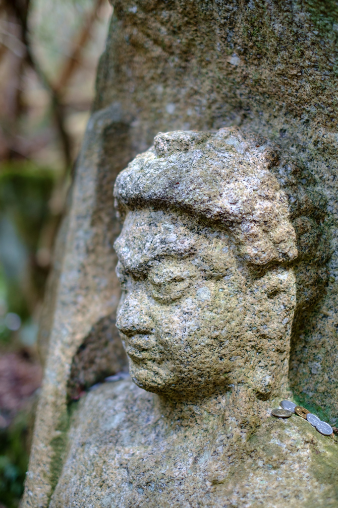 長岳寺奥の院不動明王像（奈良）