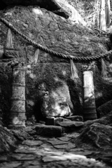 中山寺奥の院山道宇多天皇御自彫天神（兵庫県）