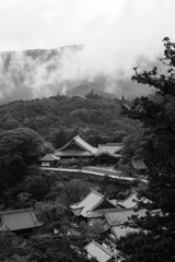 長谷寺本堂からの眺望（奈良）