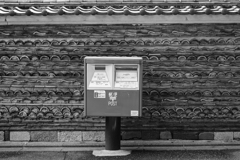 本隆寺築地塀（京都市上京区）