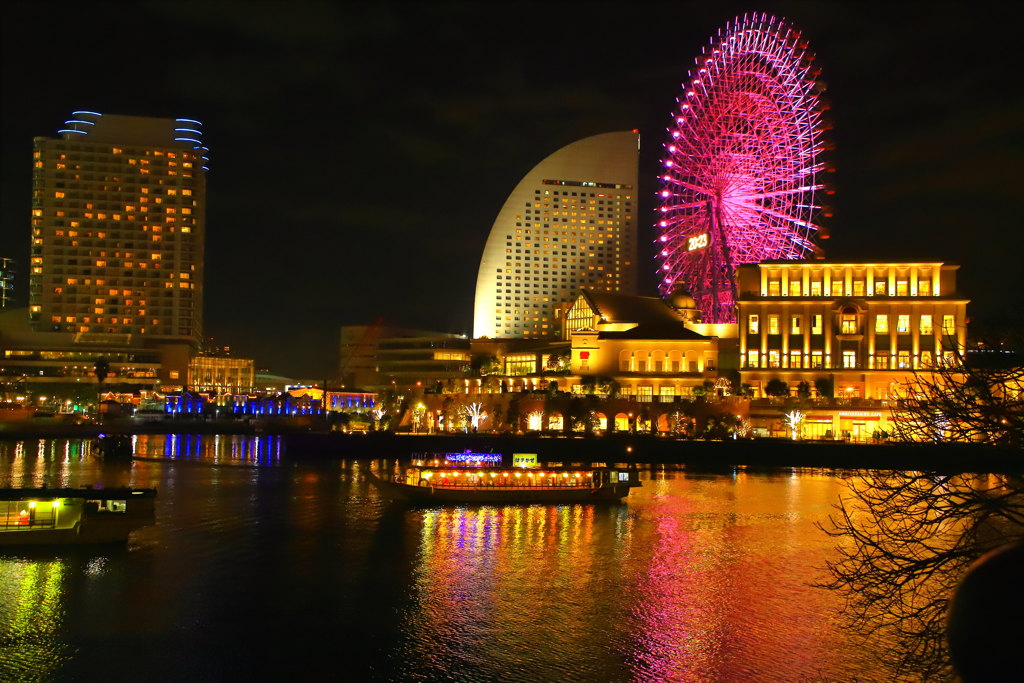 ハマの夜景