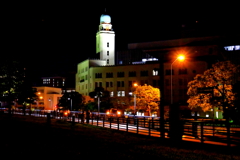 夜のクイーンの塔