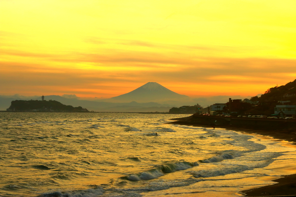 夕映え