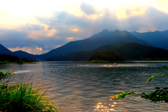 色彩の水面