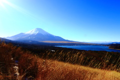 富士五湖・山中湖畔