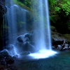 清涼の落水