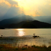 河口湖畔