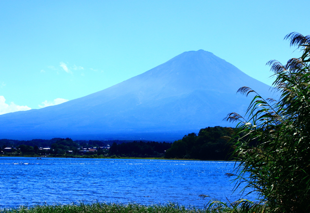 富士五湖めぐり・河口湖畔