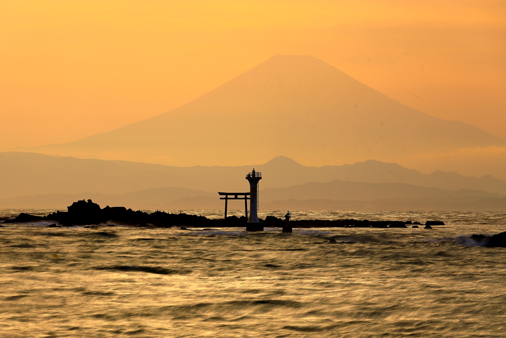 夕映え