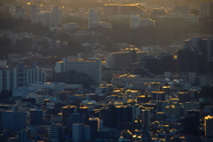 夕暮れの街
