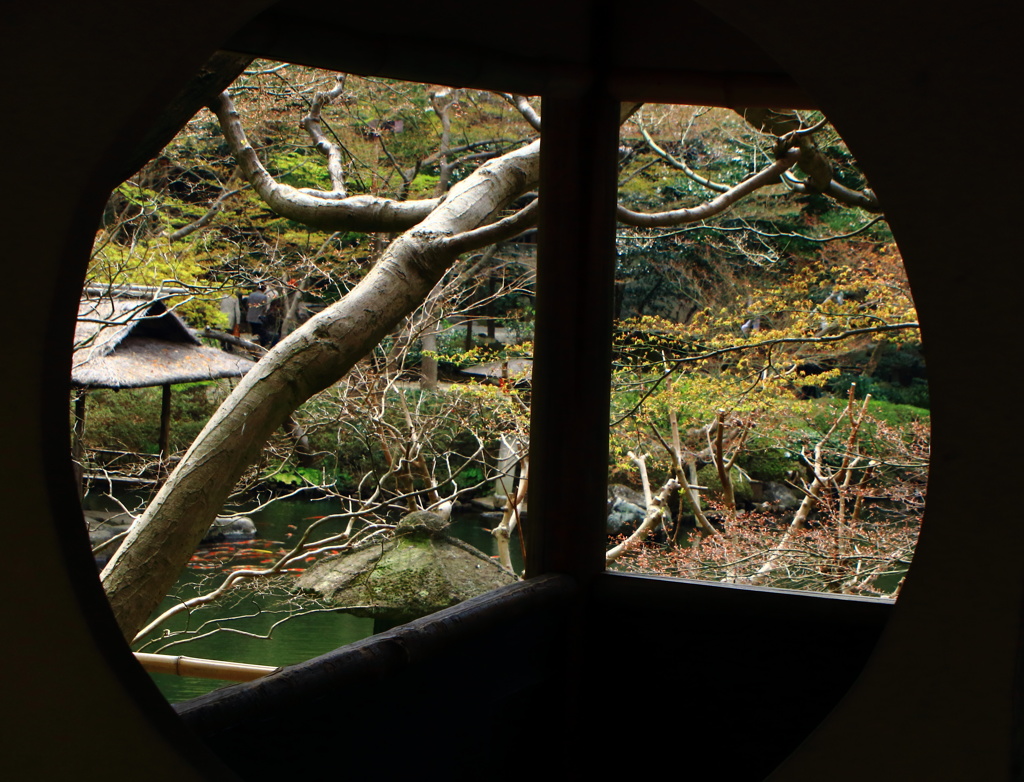 額の中の景色