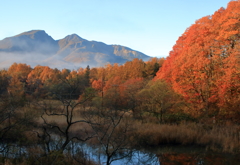 旅先の秋・磐梯山