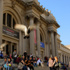 In front of the museum.