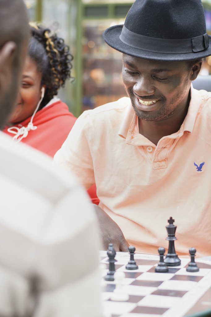 chess with a lot of smiles