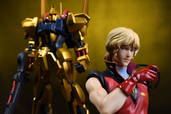 機動戦士Zガンダム　クワトロ・バジーナ&百式