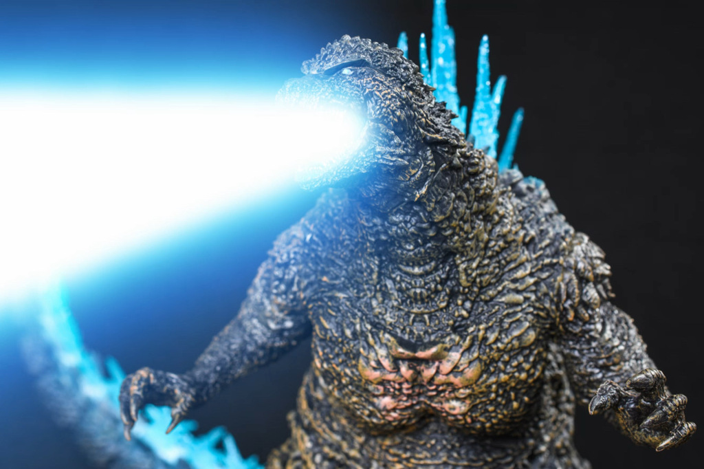 ゴジラ　熱線放射