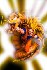 スーパーサイヤ人3孫悟空-龍拳爆発-