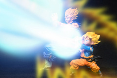 悟飯&悟天　かめはめ波