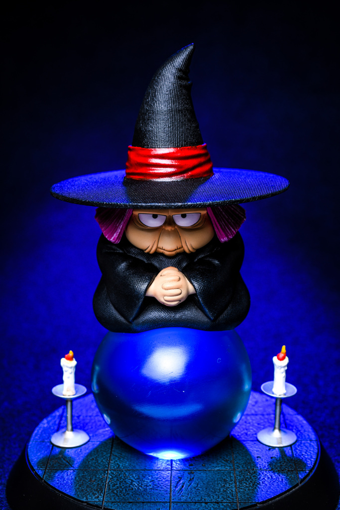 占いババをストロボ撮影