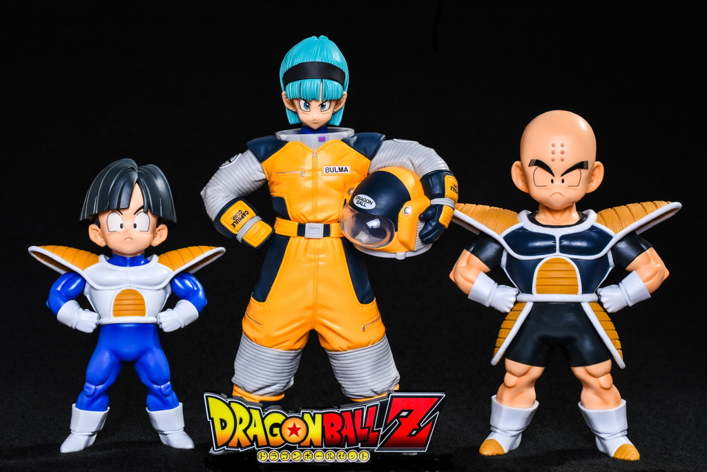 ブルマ&孫悟飯&クリリン 