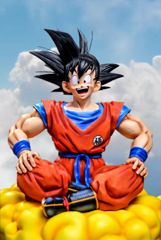 筋斗雲に乗る孫悟空