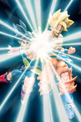 親子かめはめ波 -孫悟空&バーダック