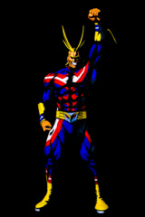 SMSPオールマイト　二次元彩色