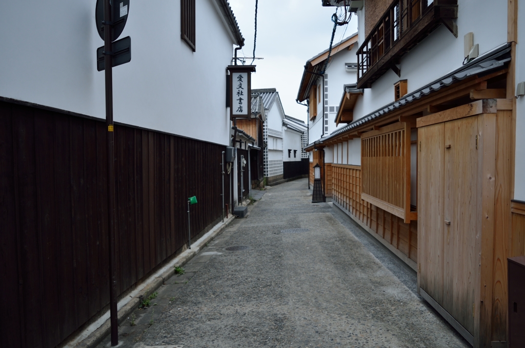 昔ながらの街並み