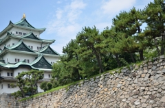 名古屋城の自分好みの角度から