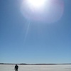 塩湖を歩く in Australia