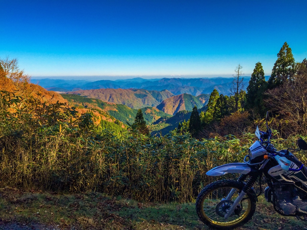 氷ノ山 with オフロードバイク