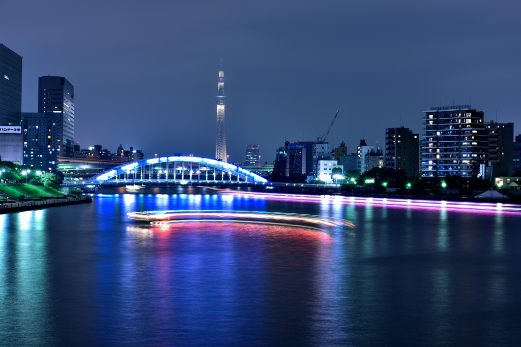 永代橋景観