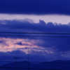 ベランダからの夕焼け