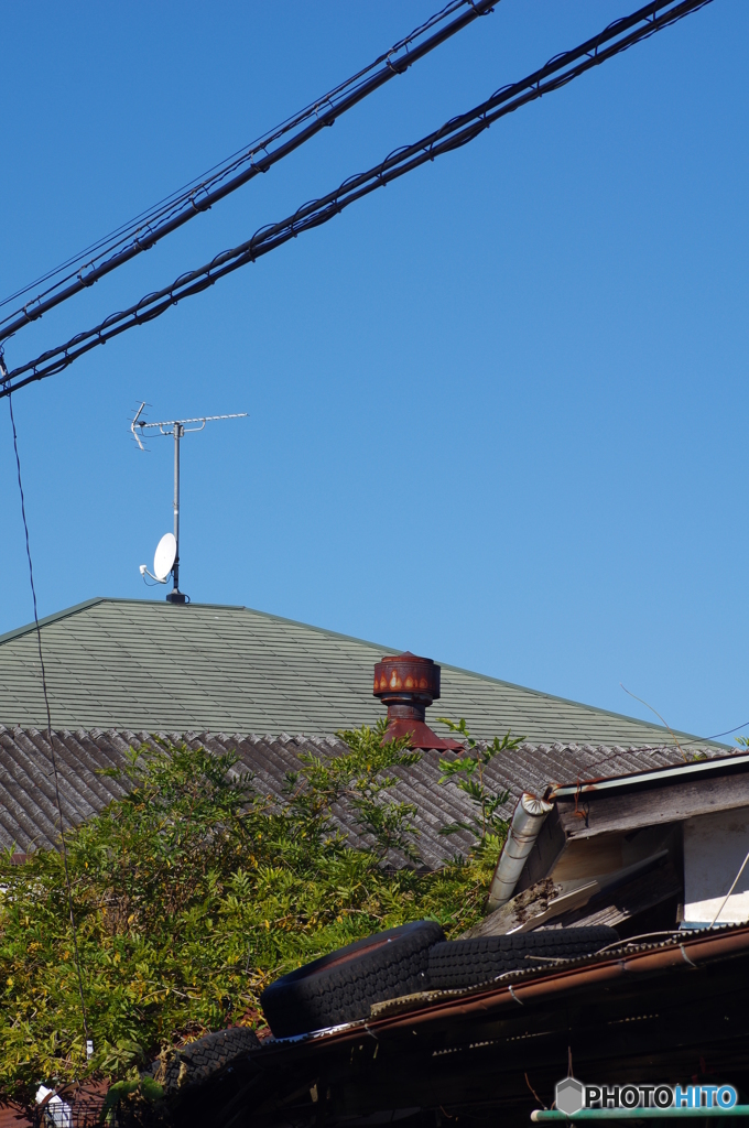 屋根三景
