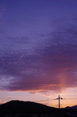 9月30日の夕焼け