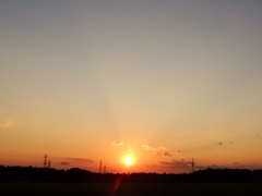 いつかの夕焼け