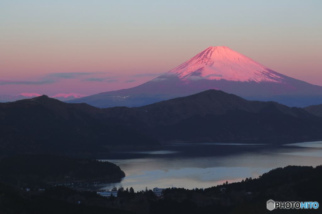 大観山紅富士