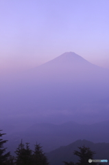 「朝霞の中」