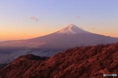 峠の朝