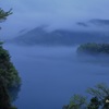 津久井湖の朝