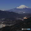 足柄から富士山