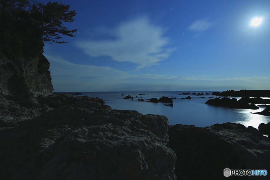 荒崎　月夜
