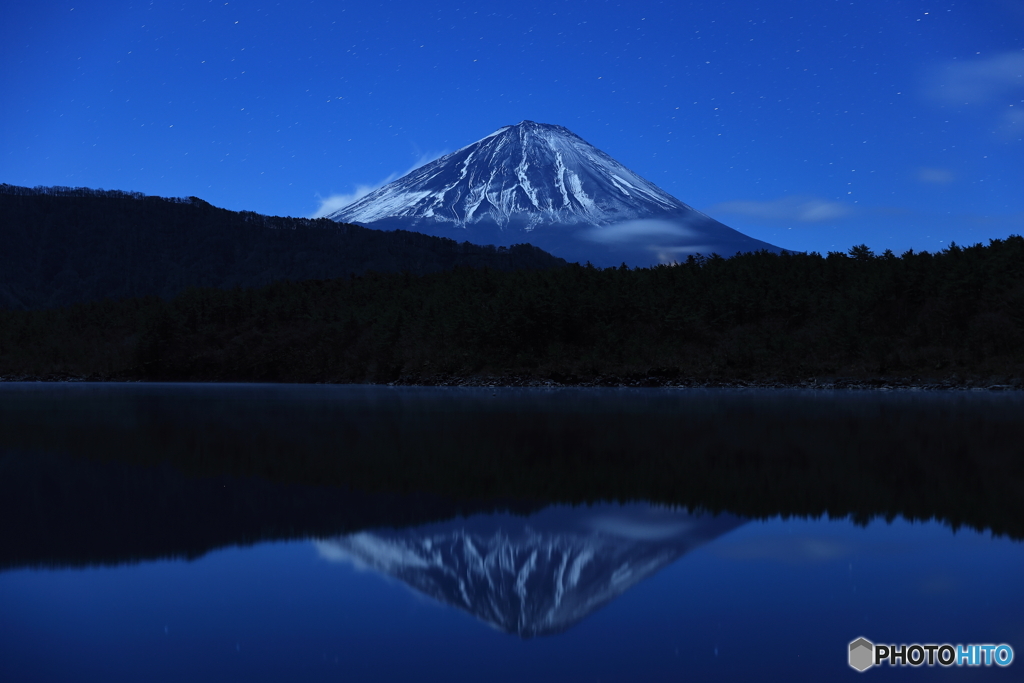 西湖　逆さ富士